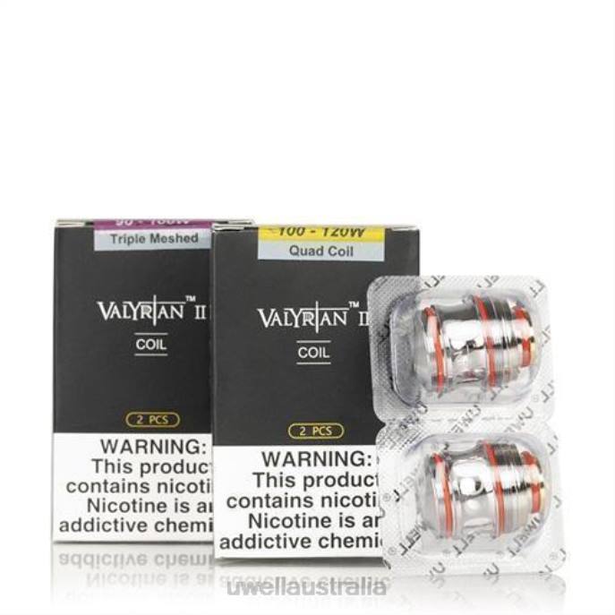 UWELL Australia - UWELL VALYRIAN 2 REPLACEMENT COILS (2-PACK) Quadruple 0.15ohm 448N31