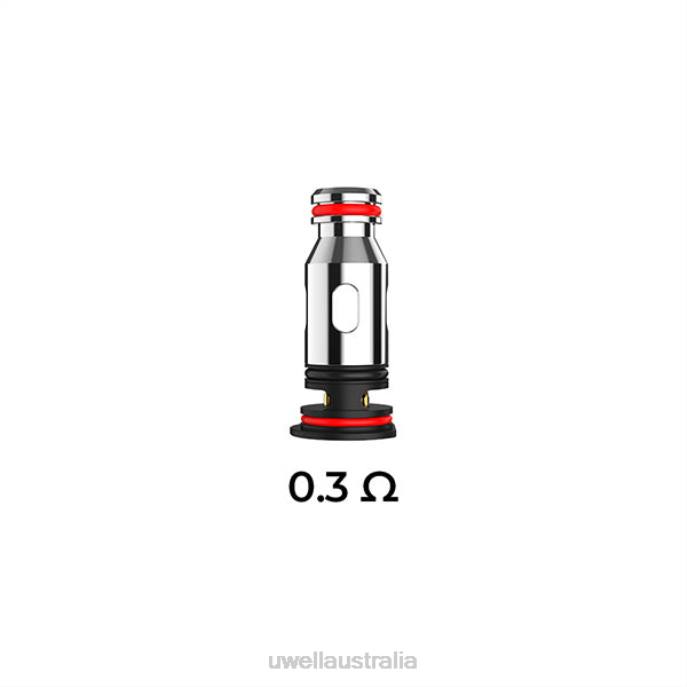 UWELL disposable vape - UWELL PA REPLACEMENT COILS 0.3ohm (4-Pack) 448N82