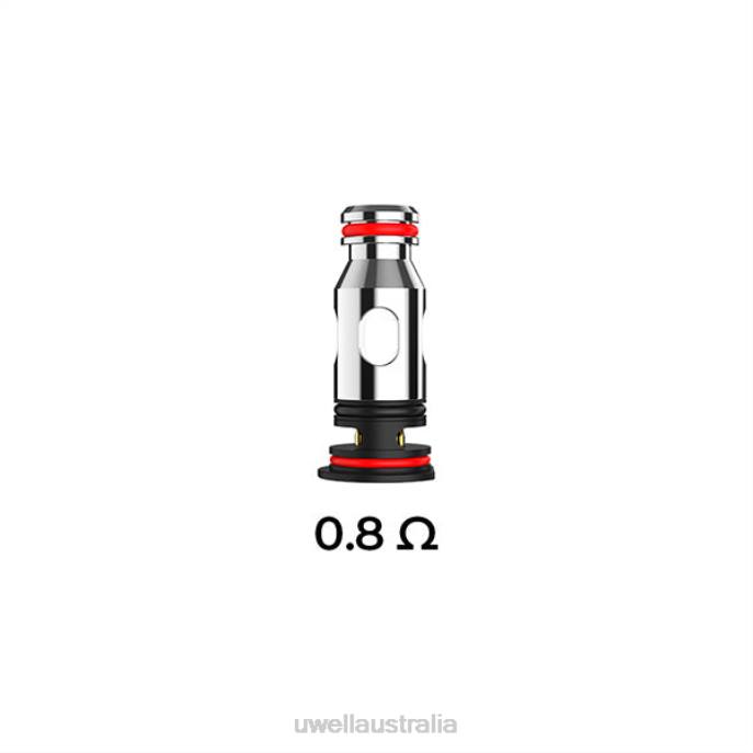 UWELL flavours - UWELL PA REPLACEMENT COILS 0.8ohm (4-Pack) 448N83