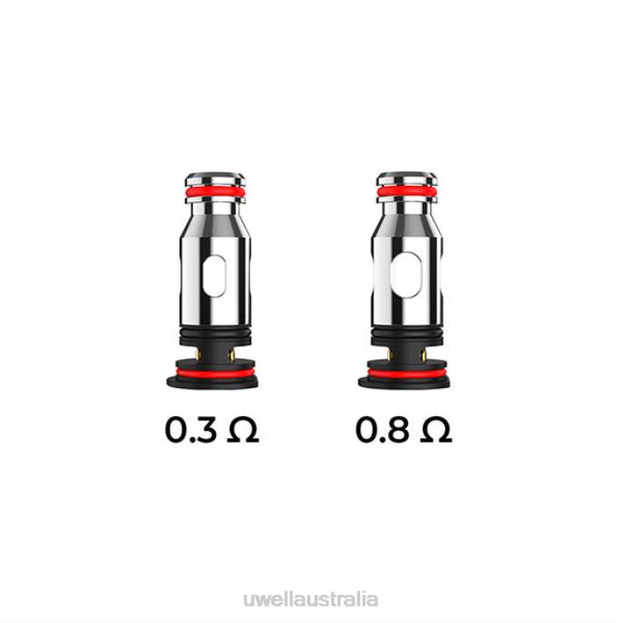 UWELL flavours - UWELL PA REPLACEMENT COILS 0.8ohm (4-Pack) 448N83