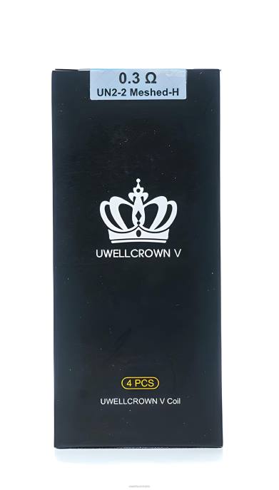 UWELL vape disposable - UWELL CROWN V COIL | 4-PACK UN2-2 Meshed 0.3ohm 448N68