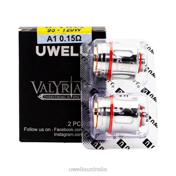 UWELL vape flavours - UWELL VALYRIAN REPLACEMENT COIL ( 2-PACK) A1 0.15ohm 448N259