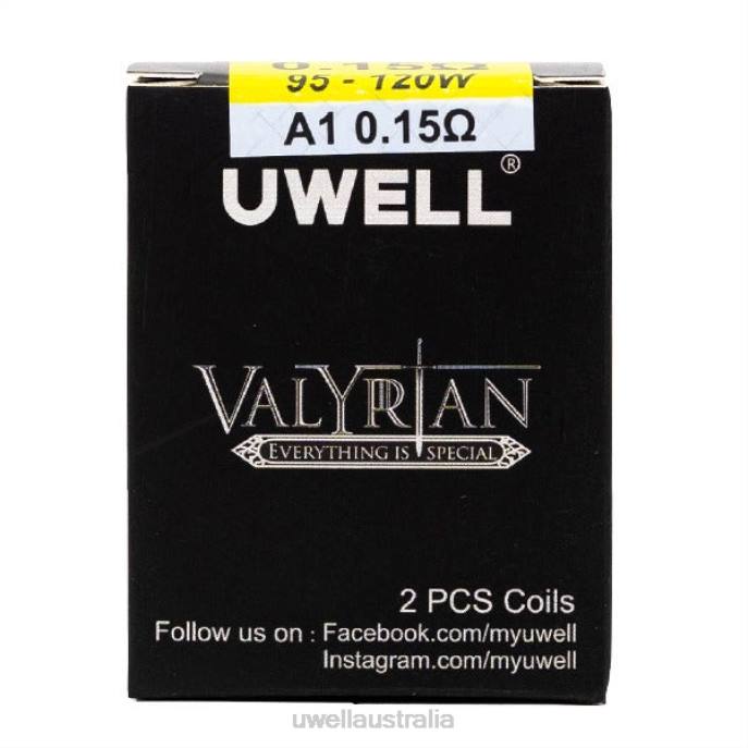UWELL vape flavours - UWELL VALYRIAN REPLACEMENT COIL ( 2-PACK) A1 0.15ohm 448N259