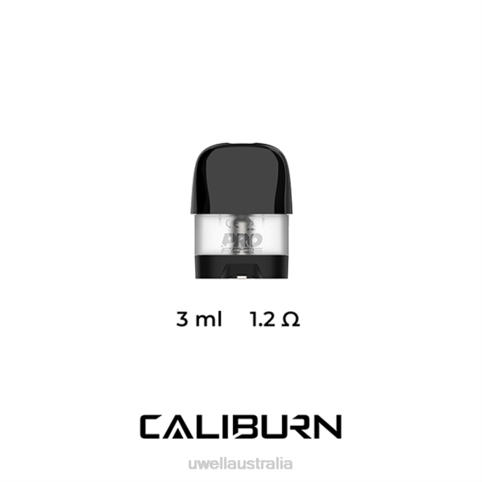 UWELL Sydney - UWELL CALIBURN X REPLACEMENT PODS | 2-PACK 3mL Empty Pod Cartridge 448N45