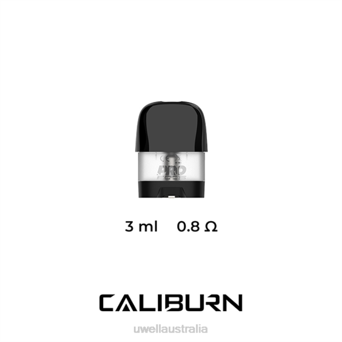 UWELL vape Australia - UWELL CALIBURN X REPLACEMENT PODS | 2-PACK 0.8ohm 448N46