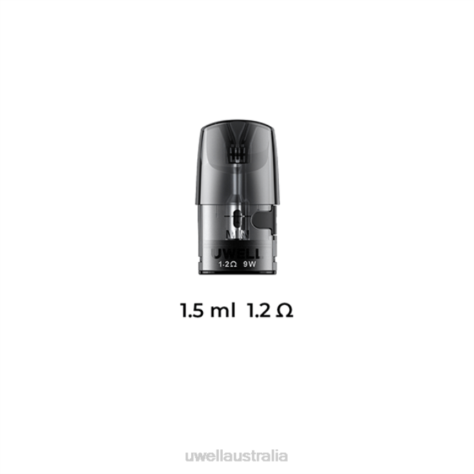 UWELL vape Australia - UWELL CRAVAT REPLACEMENT PODS 1.2ohm 448N96