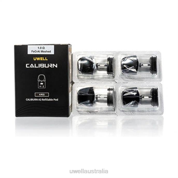 UWELL vape flavours - UWELL CALIBURN A3 REPLACEMENT PODS | 4-PACK 0.8ohm 2 448N19