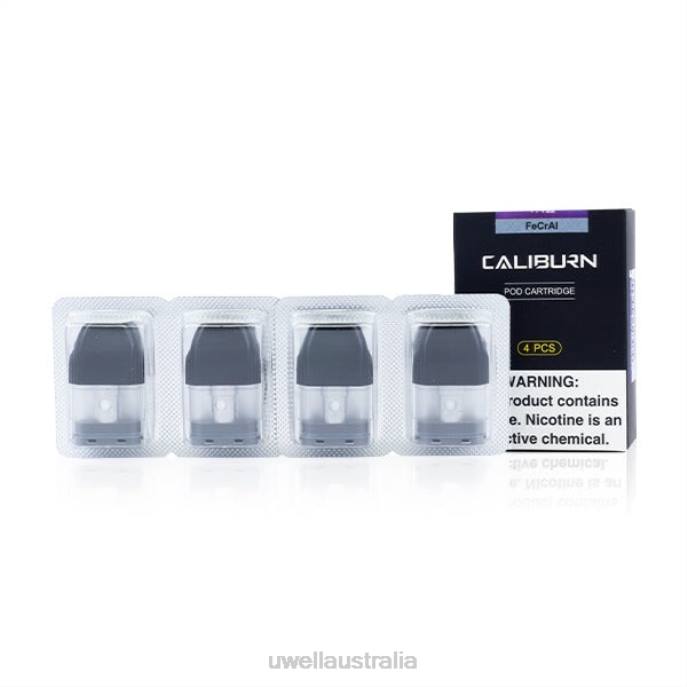 UWELL Sydney - UWELL CALIBURN REPLACEMENT POD CARTRIDGE 4-Pack 448N35
