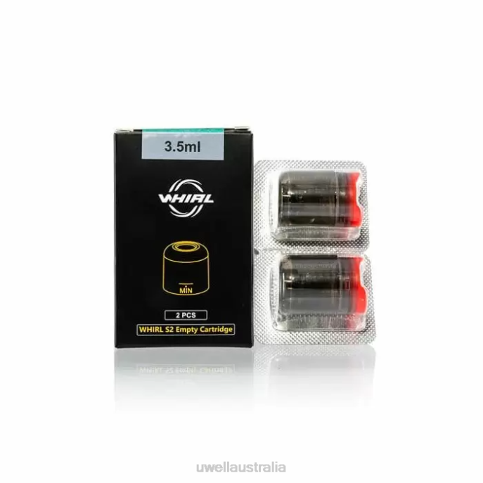 UWELL vape disposable - UWELL WHIRL S2 CARTRIDGE (3.5ML)(2-PACK) 3.5mL 448N248