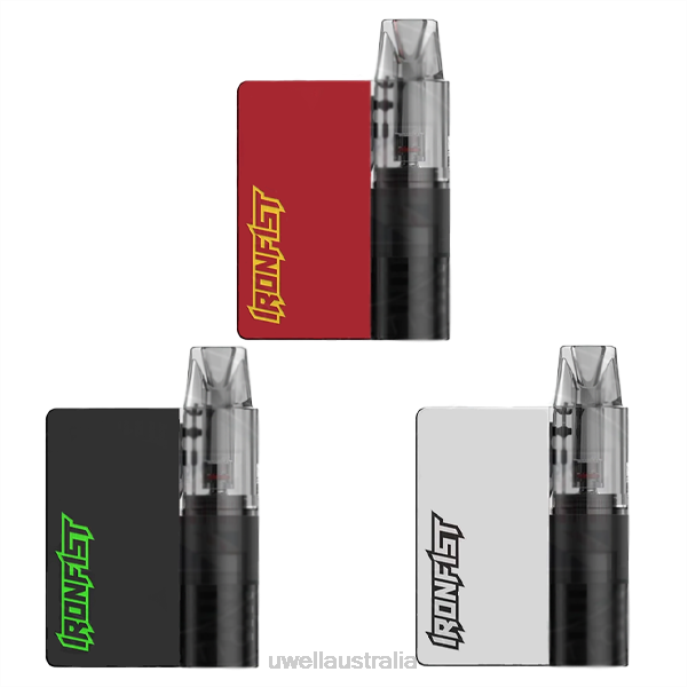 UWELL vape disposable - UWELL CALIBURN IRONFIST L POD MOD Metallic Silver 448N158