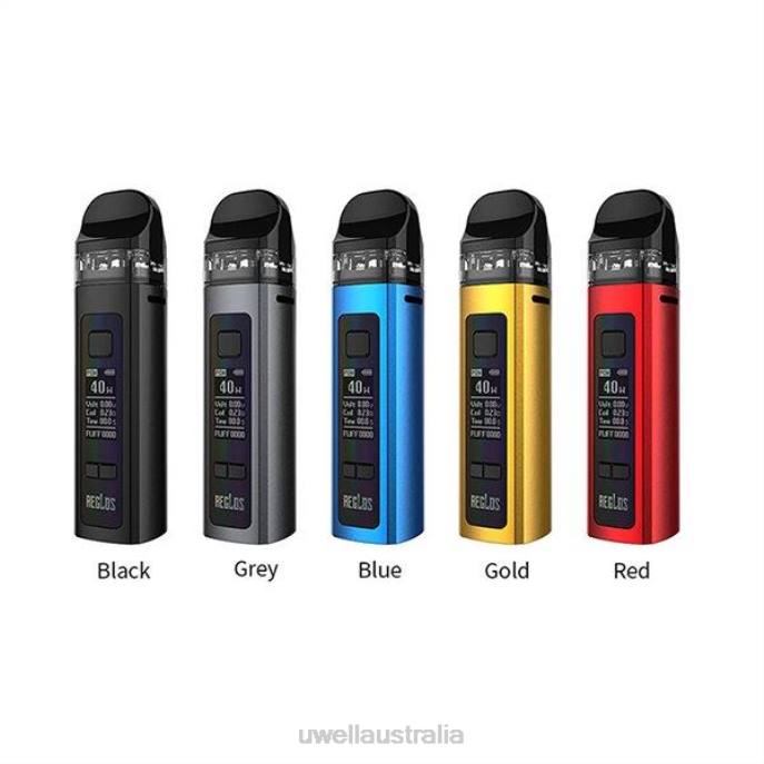 UWELL vape Australia - UWELL AEGLOS POD KIT | 60W Grey 448N366