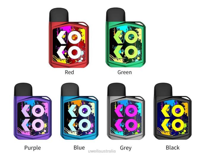 UWELL Australia - UWELL CALIBURN KOKO PRIME POD KIT 15W Purple 448N181