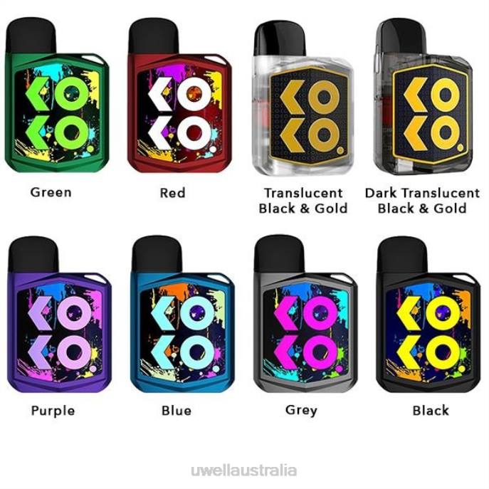 UWELL Australia - UWELL CALIBURN KOKO PRIME POD KIT 15W Purple 448N181