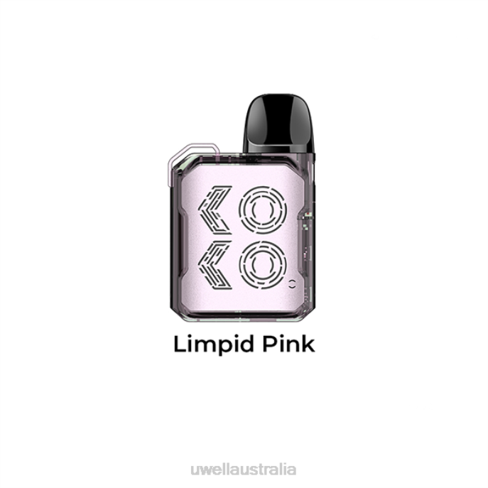 UWELL disposable vape - UWELL CALIBURN GK2 POD KIT Limpid Pink 448N102