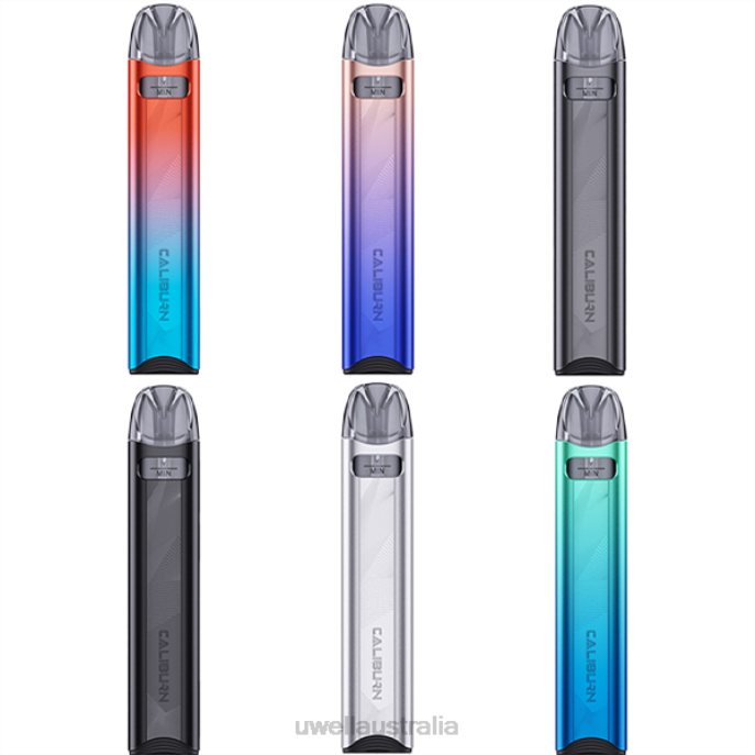 UWELL flavours - UWELL CALIBURN A3S KIT (POD SYSTEM) Space Grey 448N23