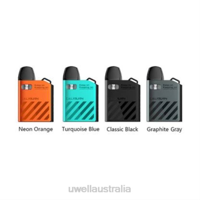UWELL vape Australia - UWELL CALIBURN AK2 KIT | 15W Graphite Grey 448N86
