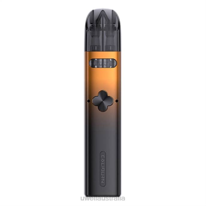 UWELL vape Australia - UWELL CALIBURN EXPLORER KIT (POD SYSTEM) Orange/Black 448N166