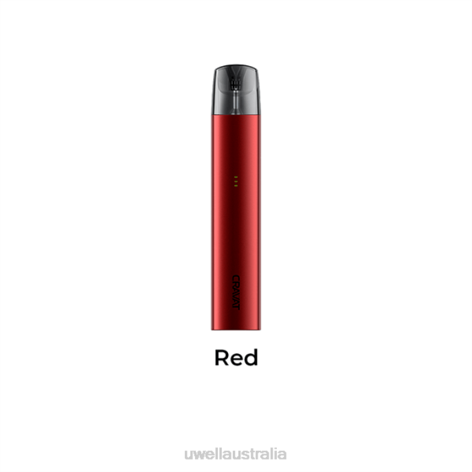 UWELL vape disposable - UWELL CRAVAT POD SYSTEM Red 448N78