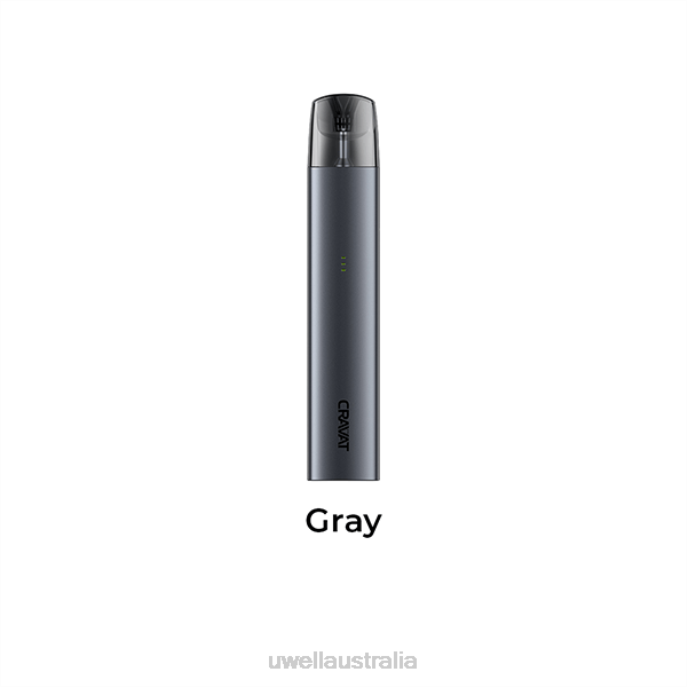 UWELL vape nicotine - UWELL CRAVAT POD SYSTEM Grey 448N80