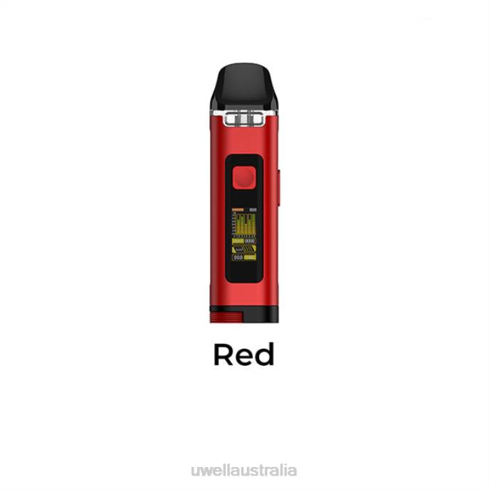 UWELL disposable vape - UWELL CROWN D POD KIT Red 448N122