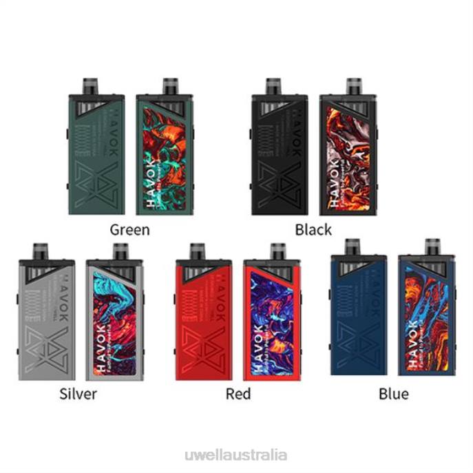 UWELL vape disposable - UWELL HAVOK V1 KIT 65W Red 448N188