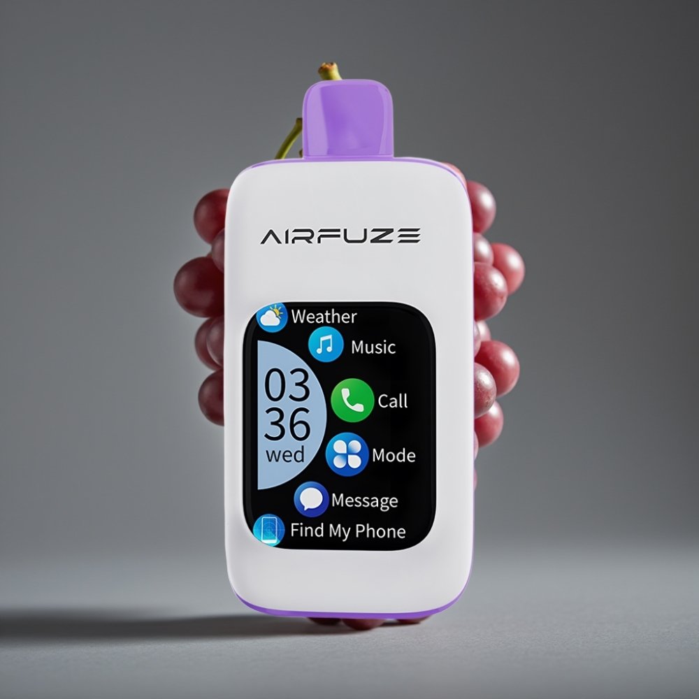 AirFuze Smart 30000 Puffs Disposable Pod 5% Grape Burst 900mAh Type-C