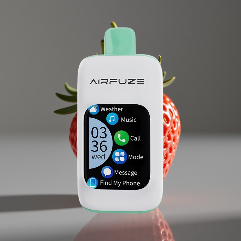 AirFuze Smart 30000 Puffs Disposable Vape Strawberry Summertime 5% 900mAh Type-C