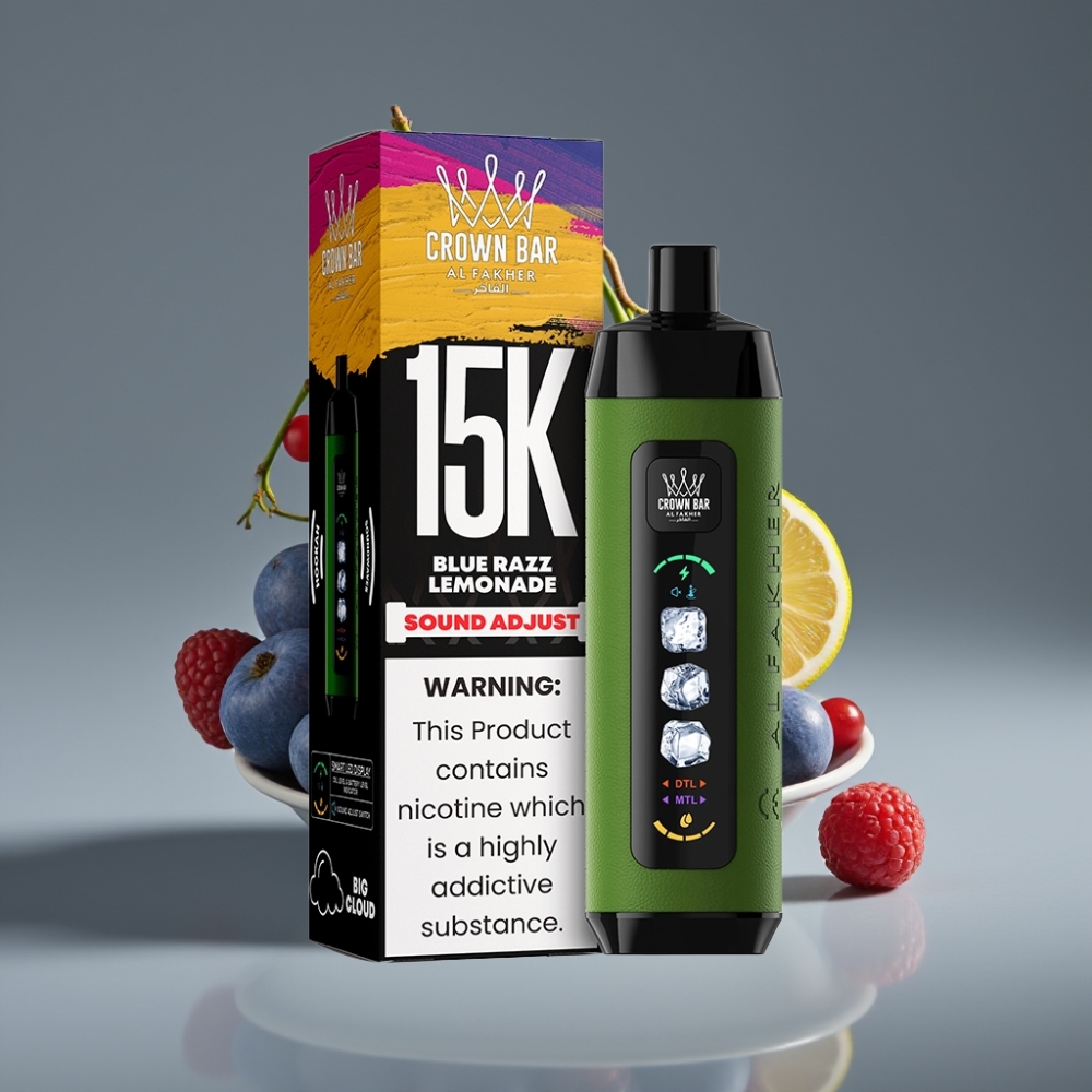 Al Fakher 15K Ice Adjust Clouds 22ml 850mAh Blue Razz Lemonade