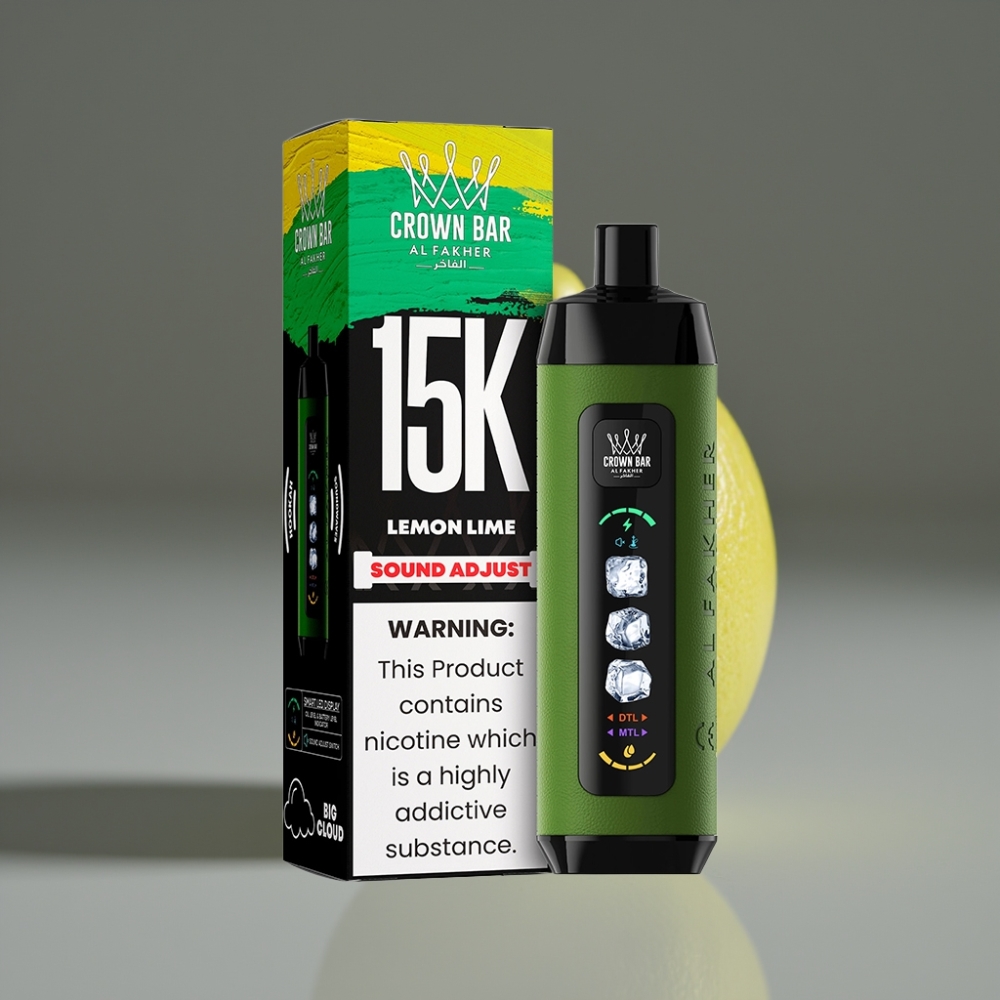 Al Fakher 15k Adjust Clouds 22mL Lemon Lime Disposable