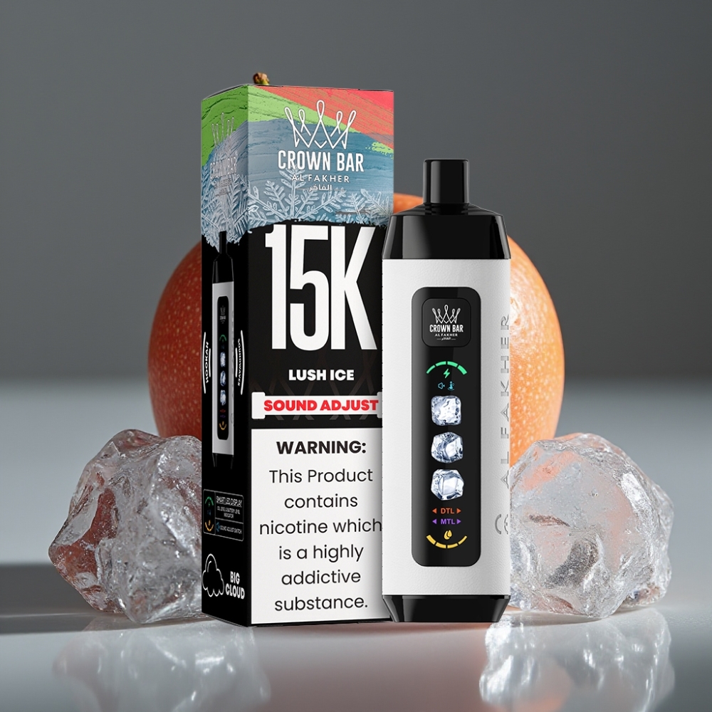 Al Fakher 15k Ice Adjust Clouds 15000 Puffs 22mL Lush Ice