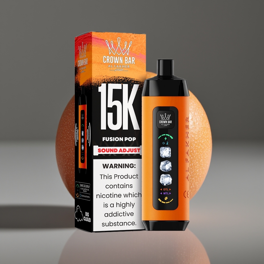 Al Fakher 15k Ice Adjust Clouds 22ml 15000 Puffs Fusion Pop