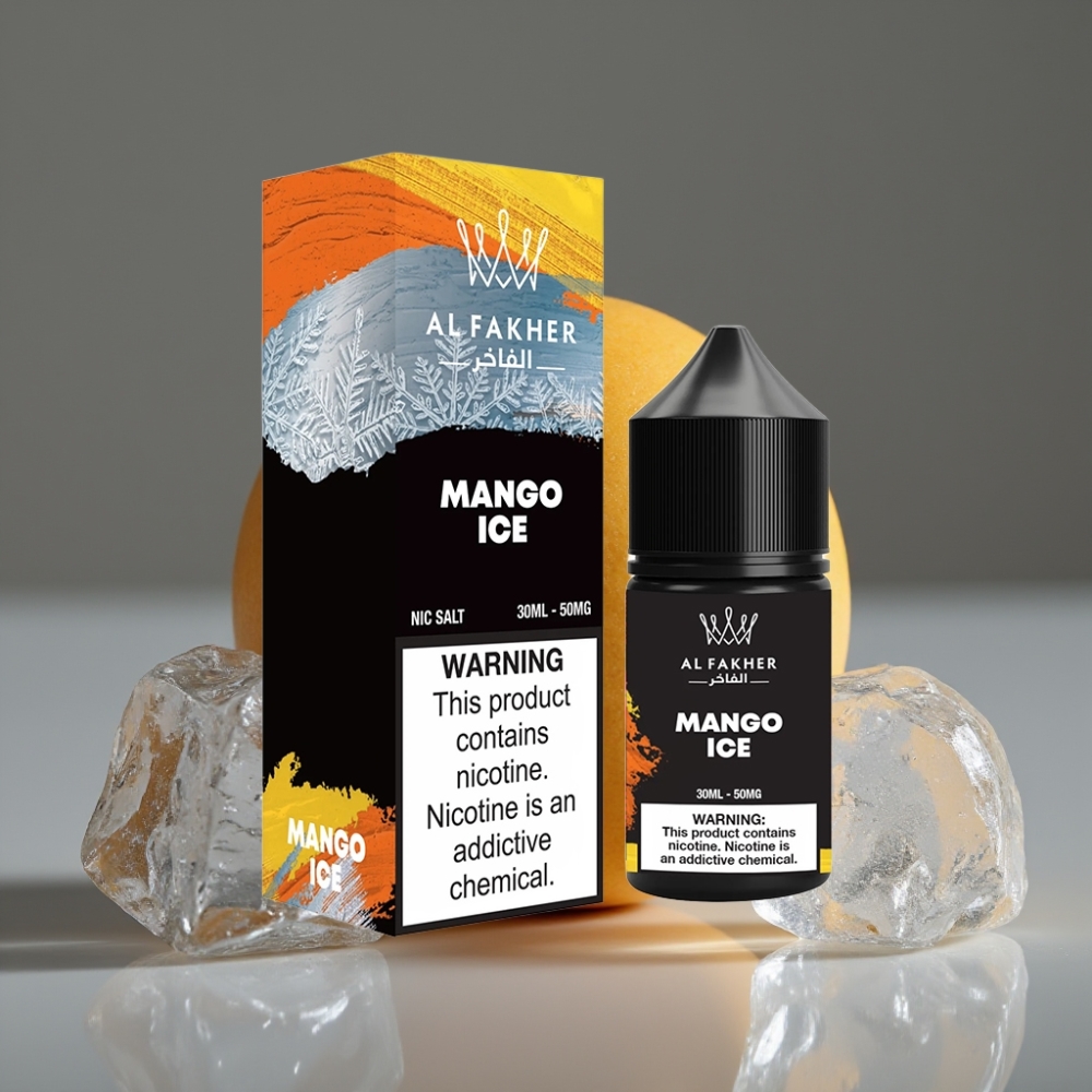 AL Fakher Nic Salt 50MG Mango Ice Pod Liquid 30ml