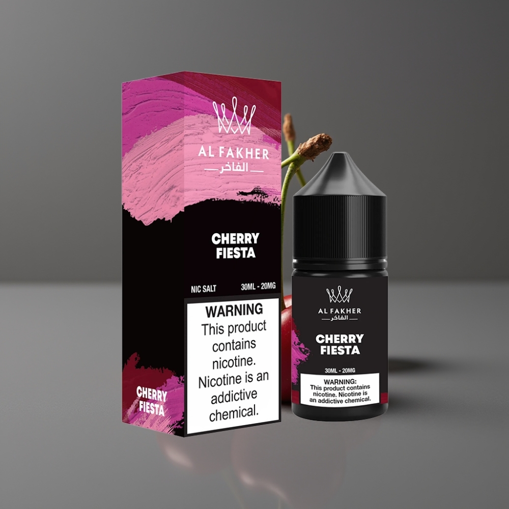 AL Fakher Nic Salt Cherry Fiesta 30ml 20MG Pod Vape Liquid