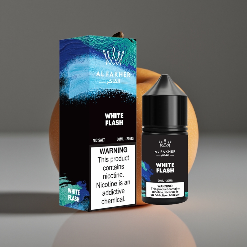 AL Fakher Nicotine Salt 20MG White Flash 30ml Pod Juice