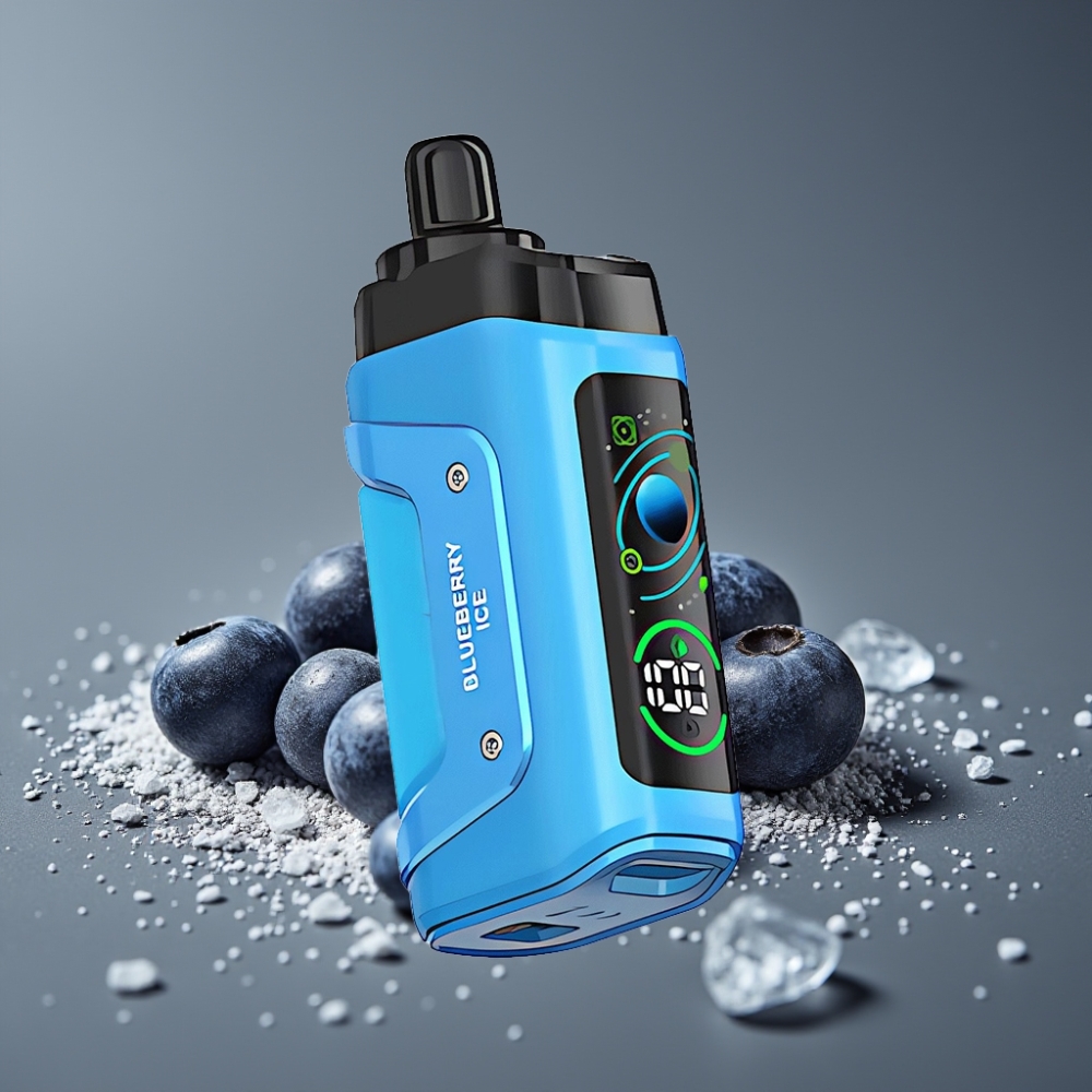 Razz Bar 45000 Puffs Mesh Airflow Blueberry Ice