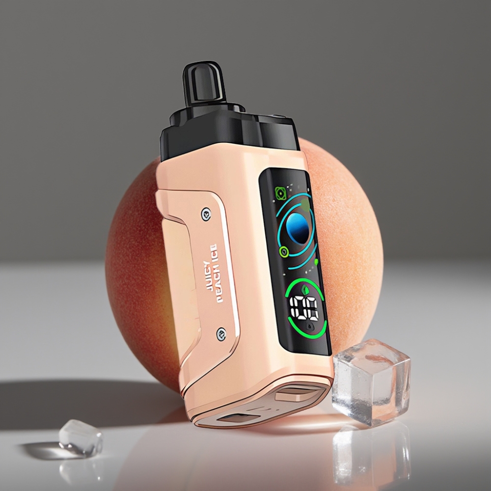 Razz Bar 45000 Puffs Mesh Airflow Juicy Peach Ice