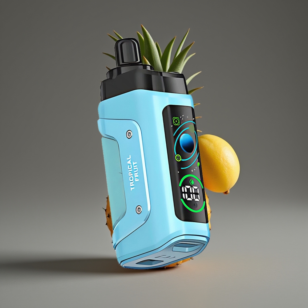 Razz Bar 45000 Puffs Mesh Airflow Tropical Fruit Disposable Vape
