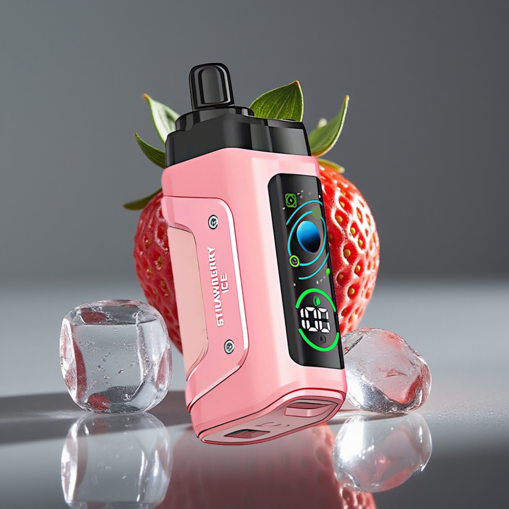 Razz Bar 45K Puffs Strawberry Ice Mesh Airflow Disposable