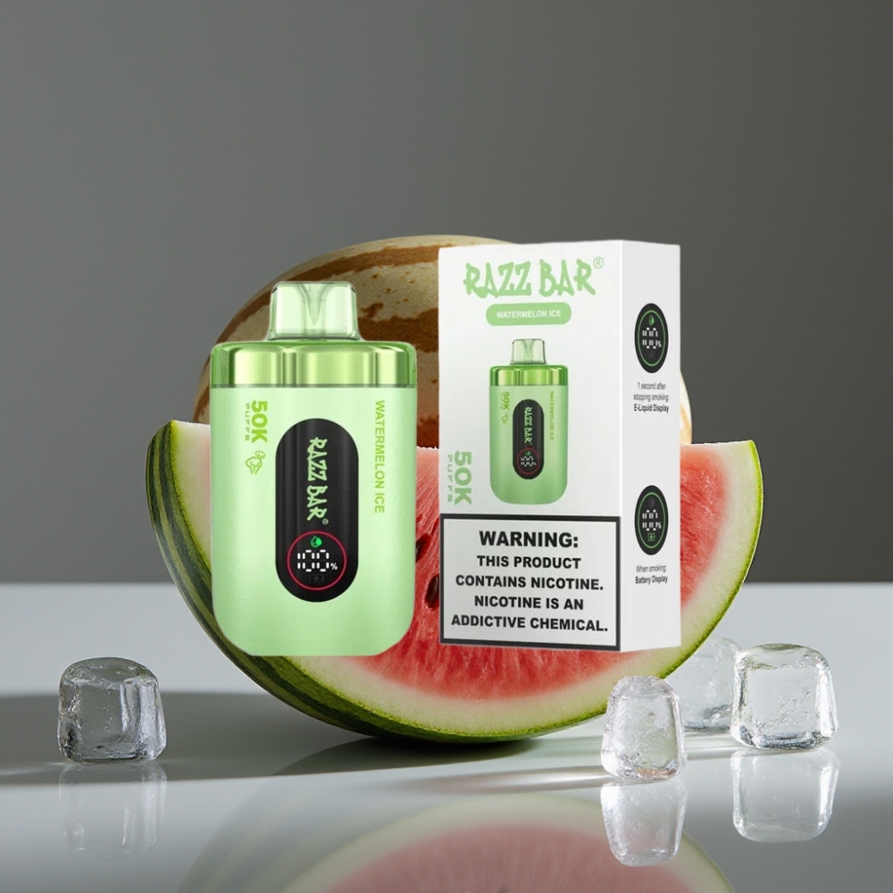 Razz Bar 50K Puffs Mesh 2% Watermelon Ice