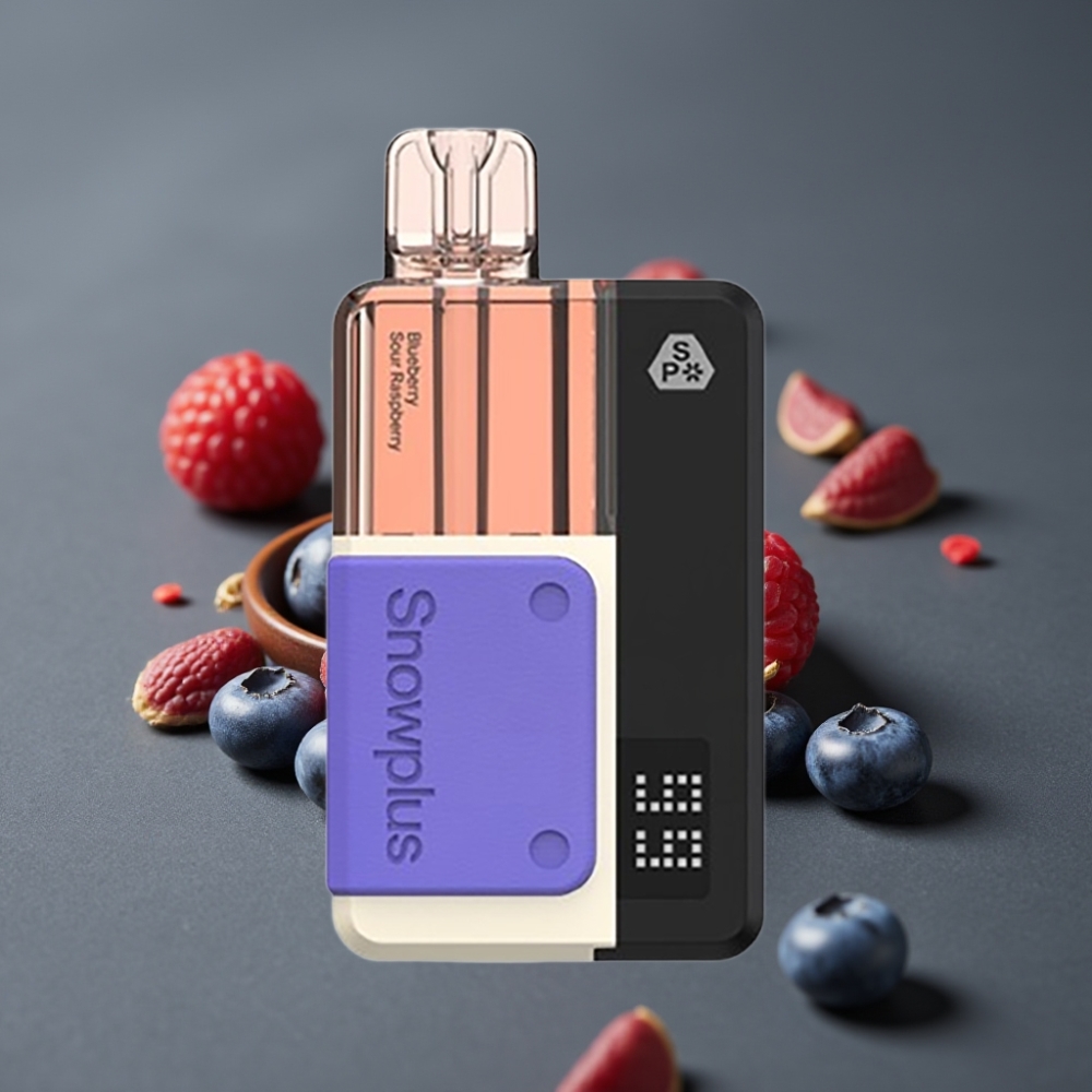 Snowplus Swift 5000 Puffs Dual Mesh Pod Kit Blueberry Sour Raspberry
