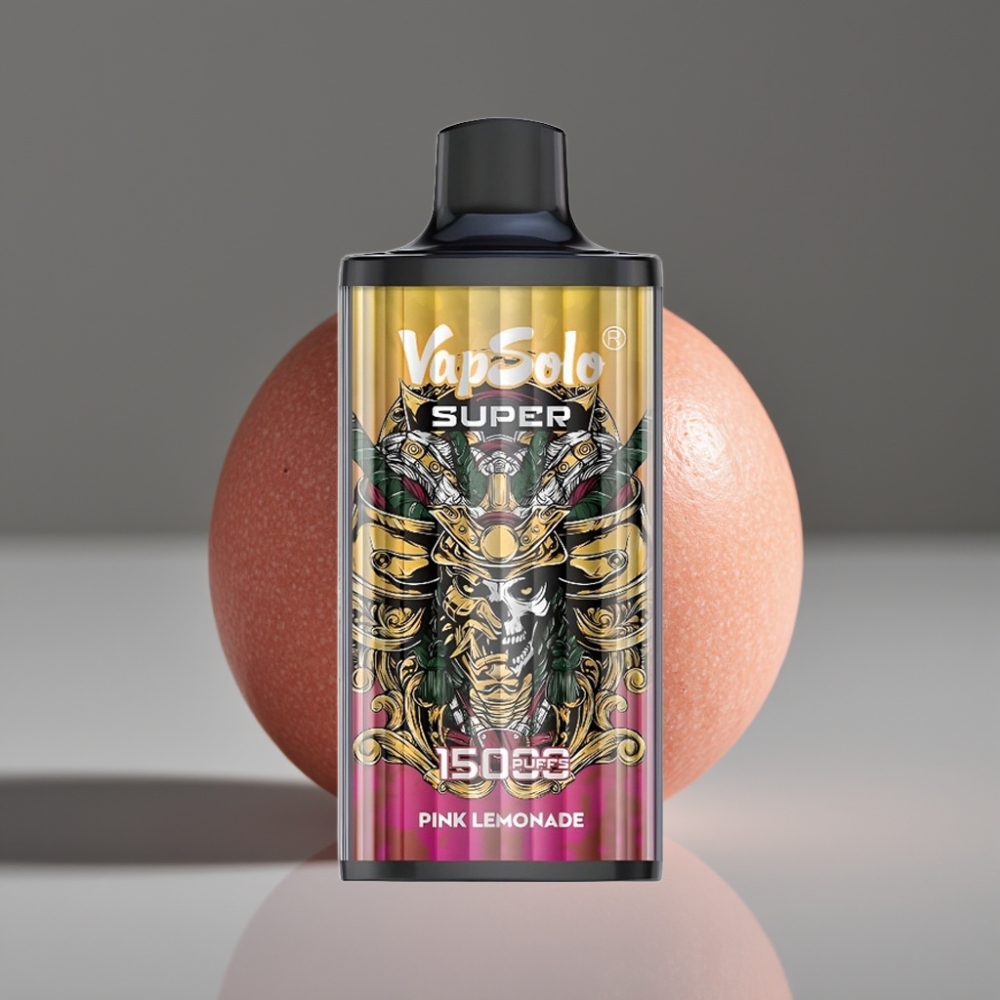 Vapsolo Super 15000 Puffs Disposable Vape 40ml Pink Lemonade