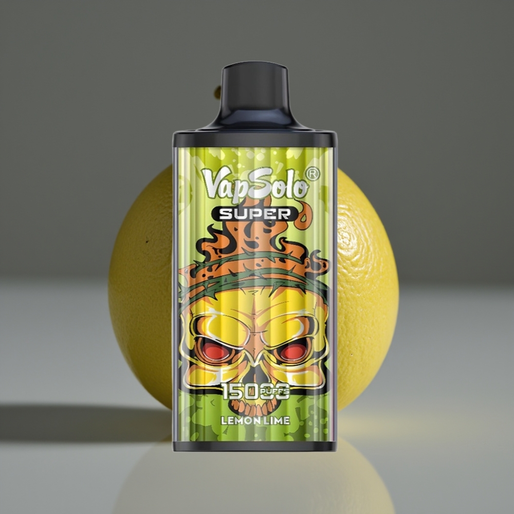Vapsolo Super 15000 Puffs Disposable Vape Lima Limon 850mah Type-C