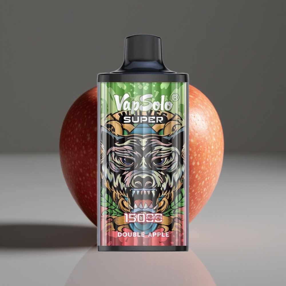 Vapsolo Super 15000 Puffs Double Apple 40ml Type-C