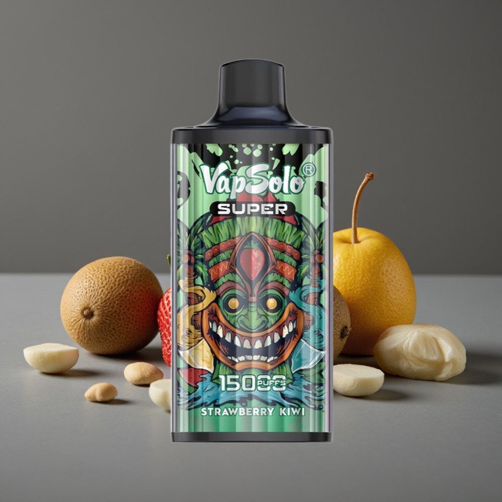 Vapsolo Super 15000 Puffs Strawberry Kiwi 40ml Type-C