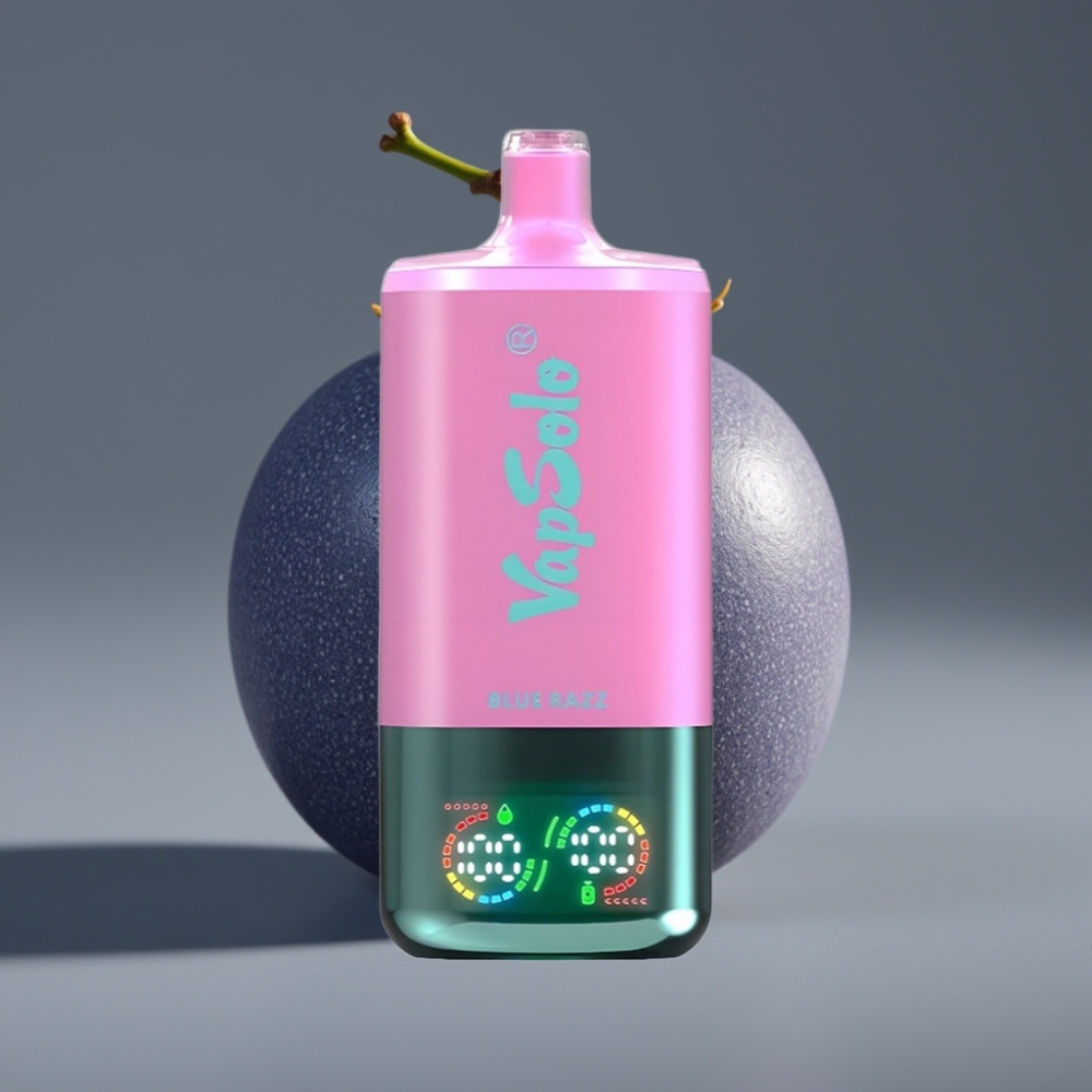 VapSolo Triple 30000 Puffs Blue Razz 40ml Type-C