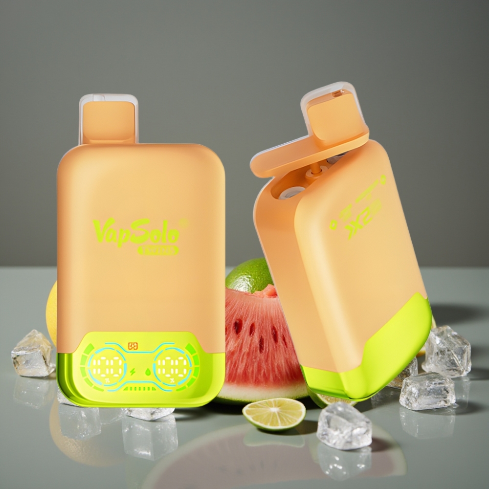 Vapsolo Twins 20000 Puffs Dual Tank Lemon Lime & Watermelon Ice