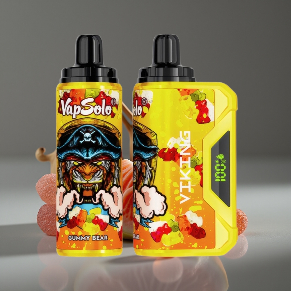 VapSolo VIKING 12000 Puffs 22ml Gummy Bear Disposable Vape